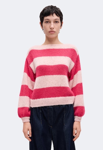 VILA Sweater 'VICHOCA' in Pink: front