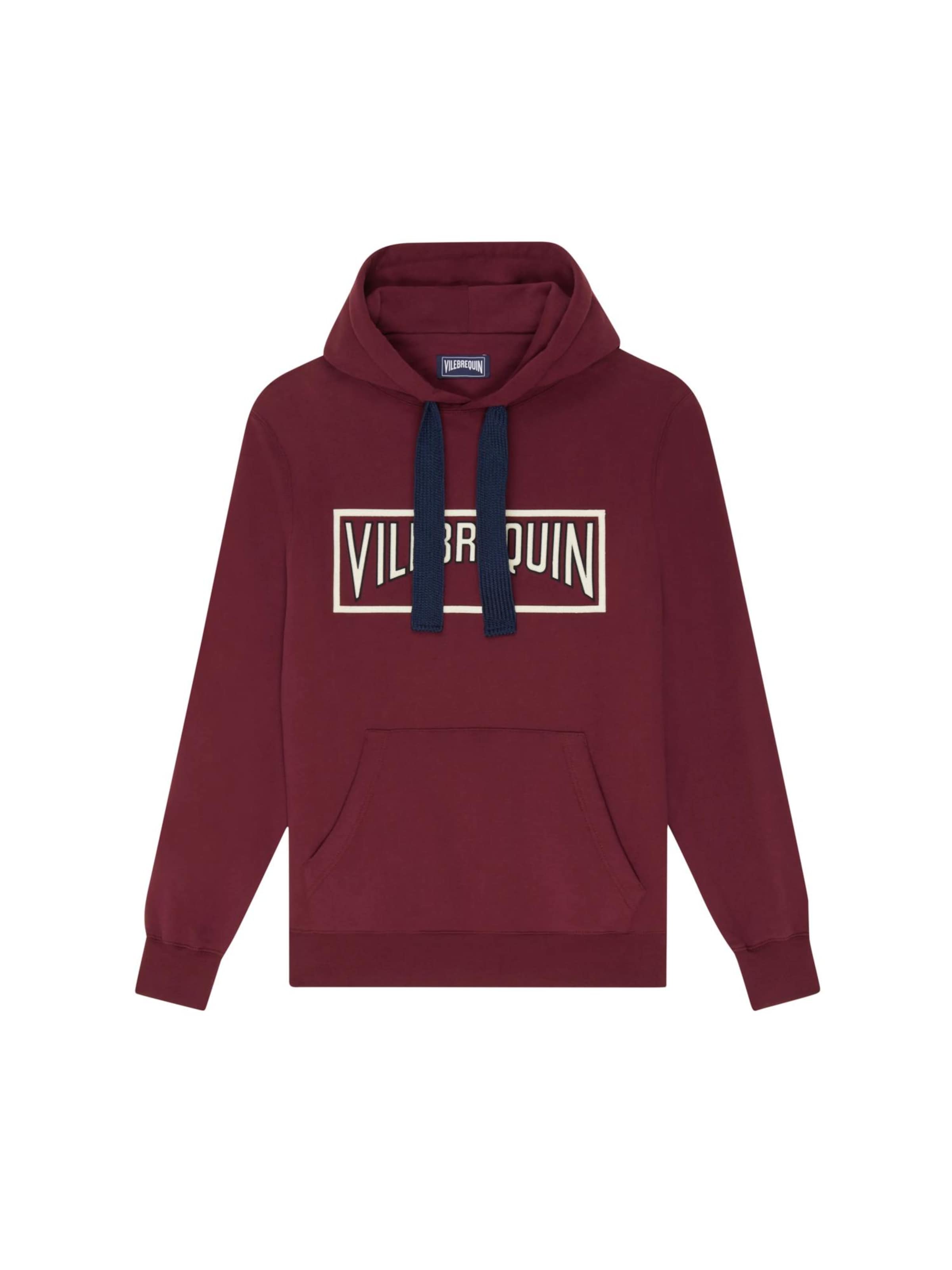 Sweat-shirt Vilebrequin en rouge : devant
