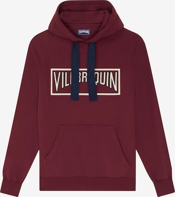 Sweat-shirt Vilebrequin en rouge : devant