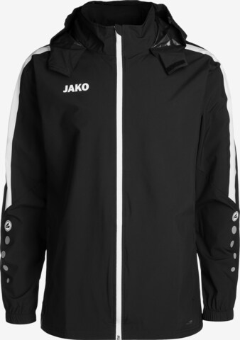 JAKO Outdoorjas in Zwart: voorkant