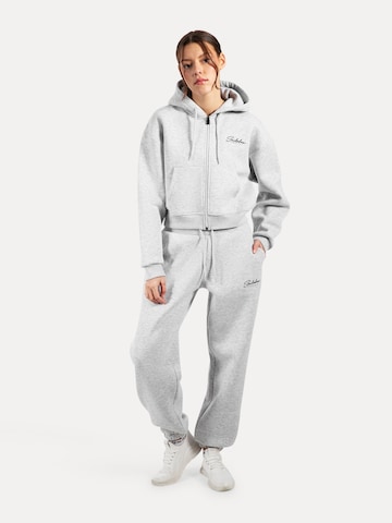 Smilodox Sweatjacke 'Enara' in Grau