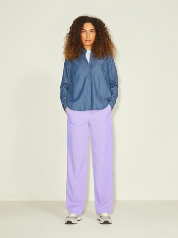 JJXX Wide leg Trousers 'Poppy' in Purple