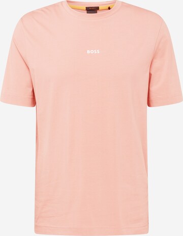 T-Shirt 'Chup' BOSS en rose : devant