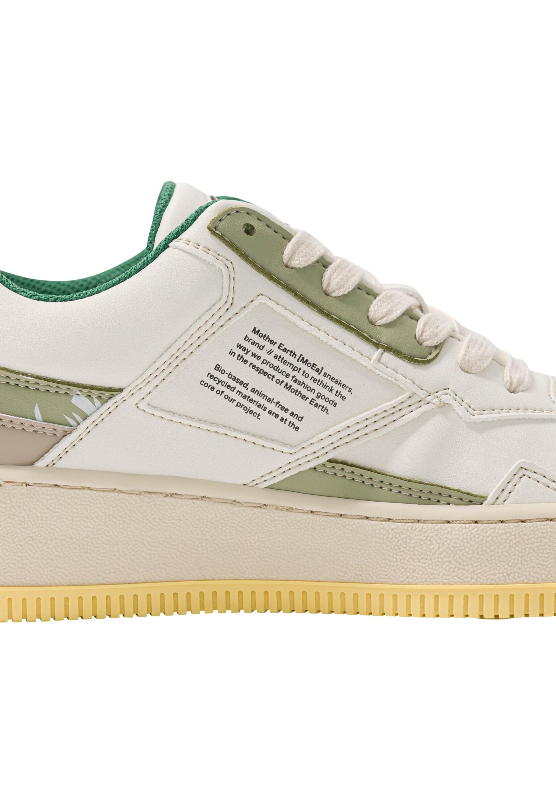 MoEa Низкие кроссовки 'Gen1 - Smiley Nature Drop' в Белый