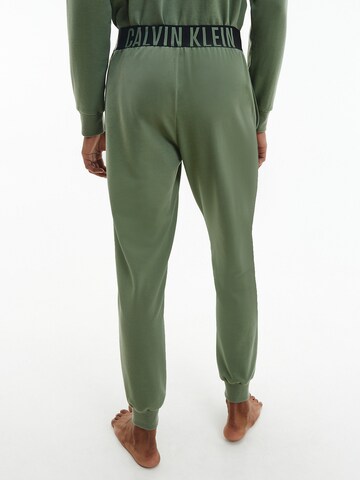 Calvin Klein Underwear Tapered Pyjamabroek 'Intense Power' in Groen