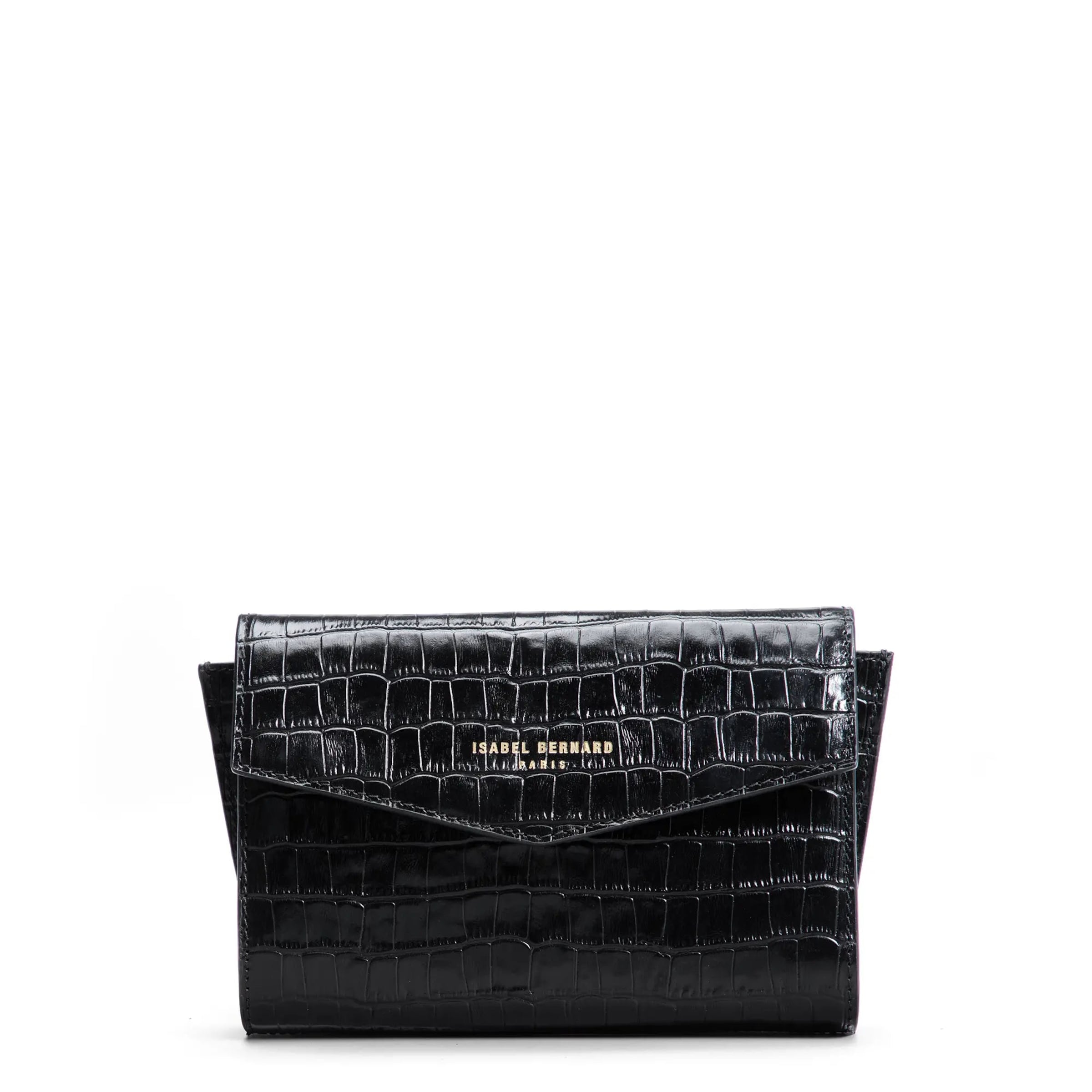Pochette Isabel Bernard en marron : devant