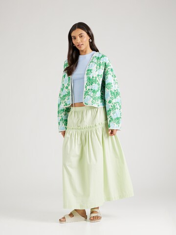 TOPSHOP Юбка в Зеленый