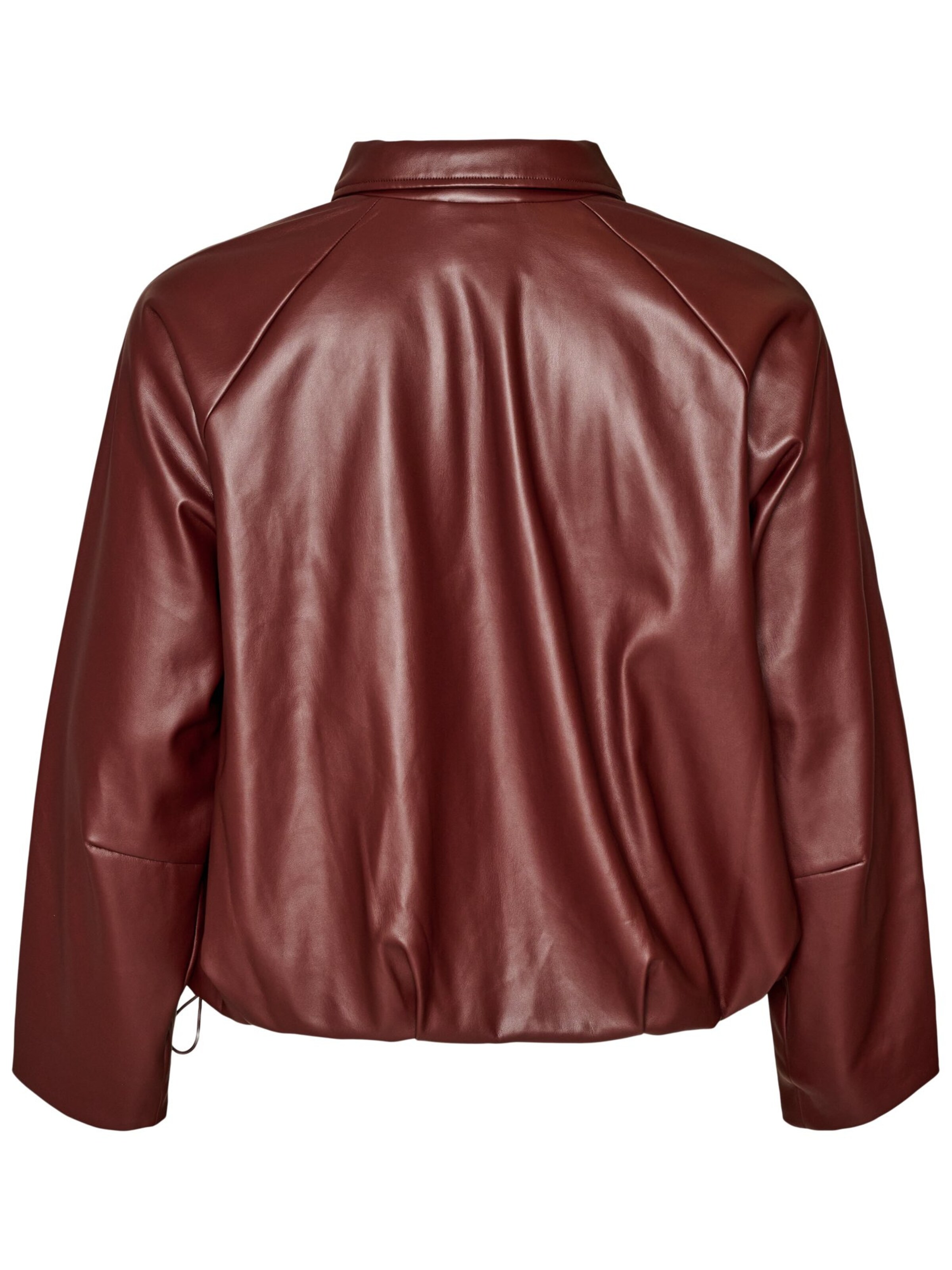 Veste mi-saison 'MLUNA' Zizzi en marron