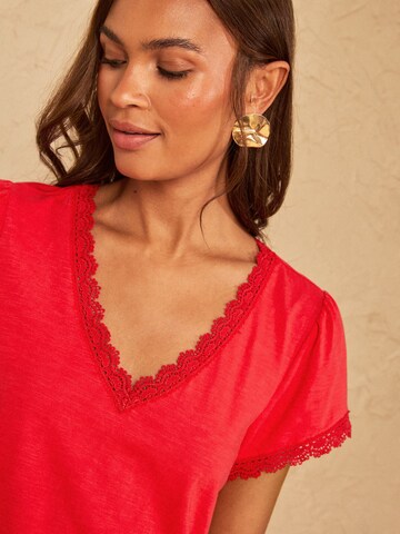 love & roses Shirt in Red