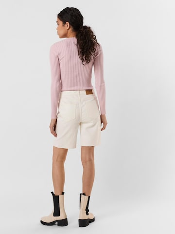 VERO MODA Regular Shorts in Weiß