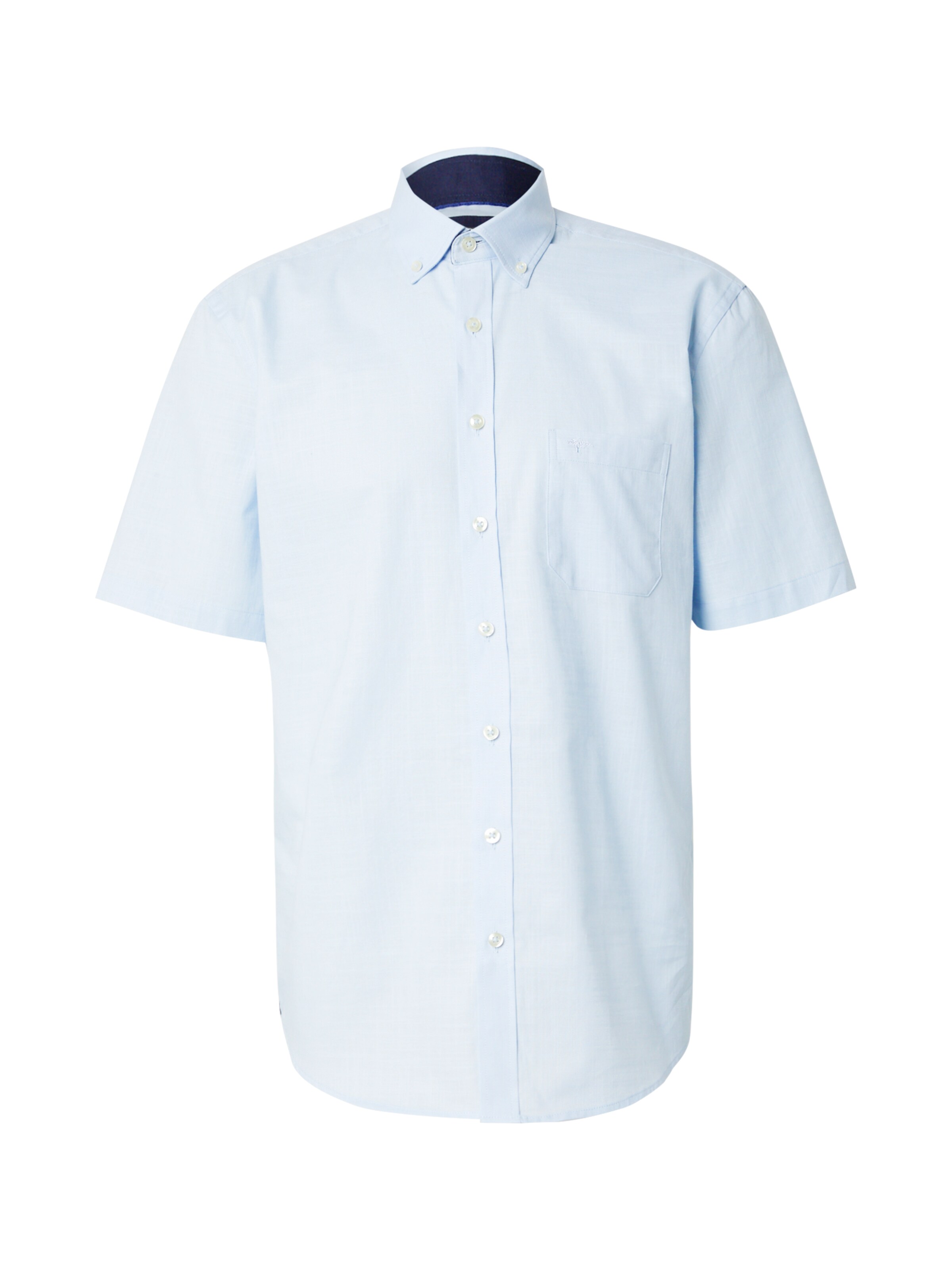 FYNCH-HATTON Úzky strih Košeľa - Modrá: predná strana