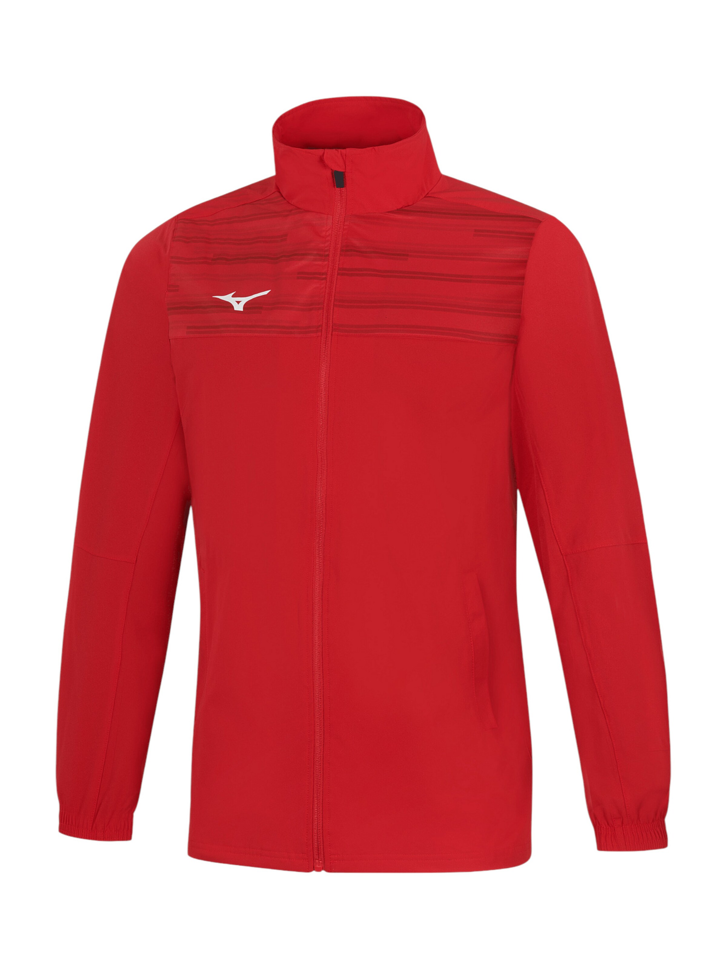 MIZUNO Trainingsjacke in Rot: Vorderseite
