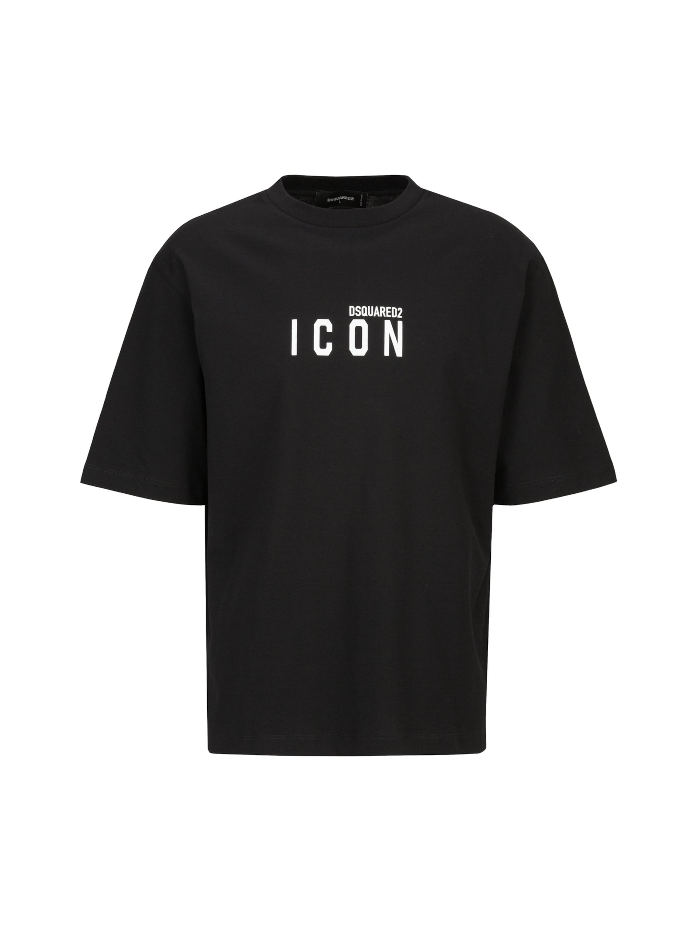 DSQUARED2 Shirt in de kleur Zwart / Wit, Productweergave