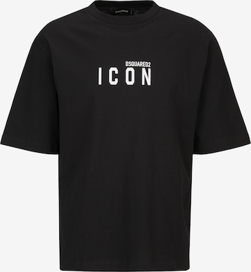 DSQUARED2 Shirt in Zwart: voorkant