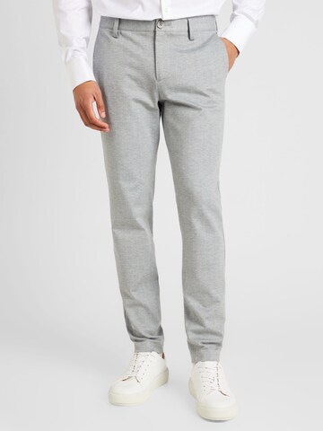 Coupe slim Pantalon 'MARK' Only & Sons en gris : devant