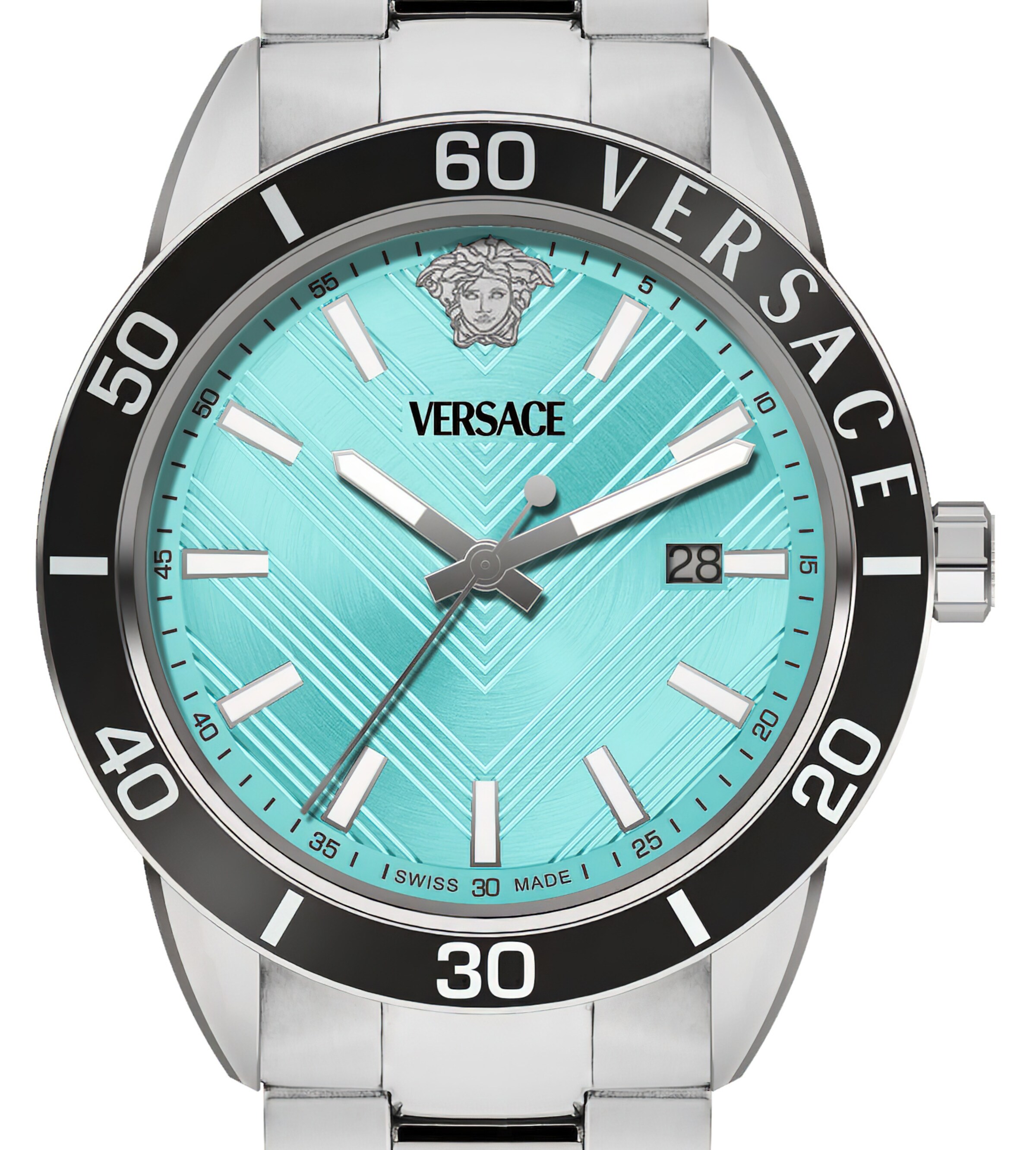 VERSACE Analog watch in Silver