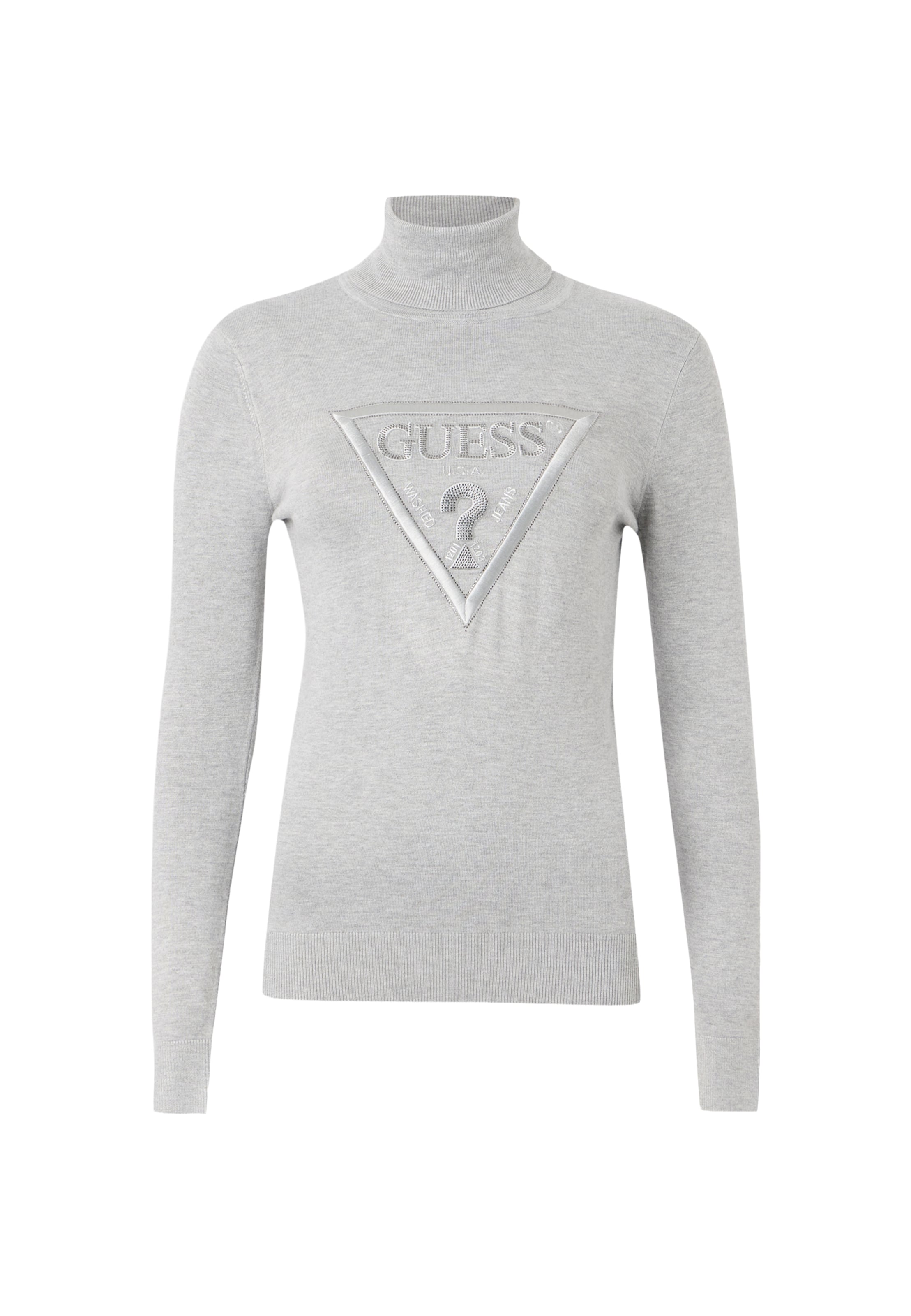 GUESS Pullover 'HALLIE' i grå: forside