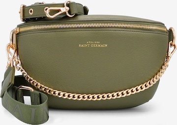 Ateliers Saint Germain Umhängetasche 'Ibiza' in Grün: Vorderseite