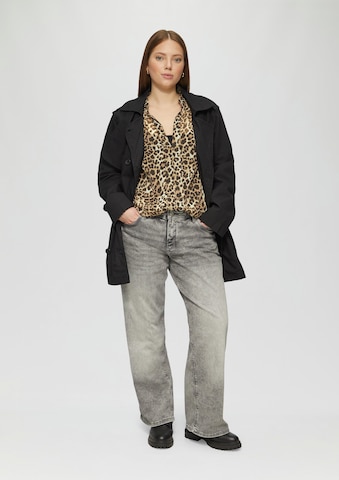 QS Blouse in Bruin