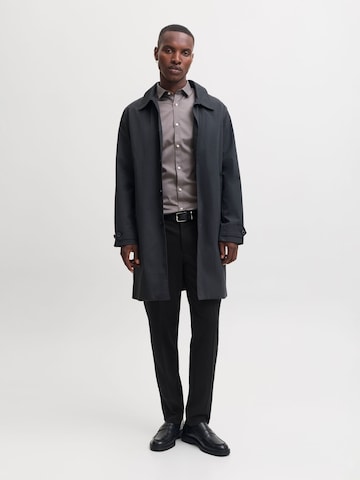 JACK & JONES Slimfit Bukser med fals 'MARTIN ' i sort