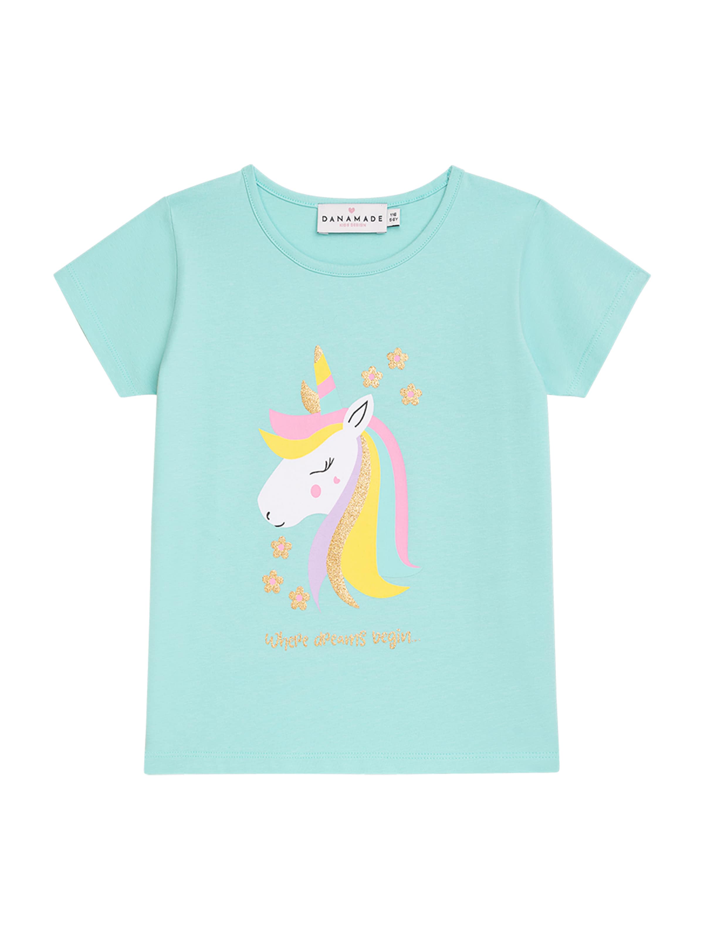 Maglietta di Danamade in blu: frontale