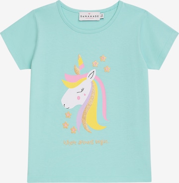 Maglietta di Danamade in blu: frontale