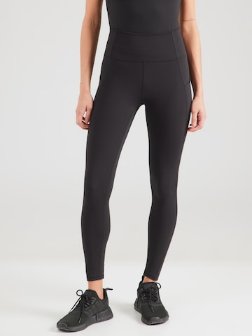 Fabletics Skinny Urheiluhousut 'OASIS ' värissä musta: etupuoli