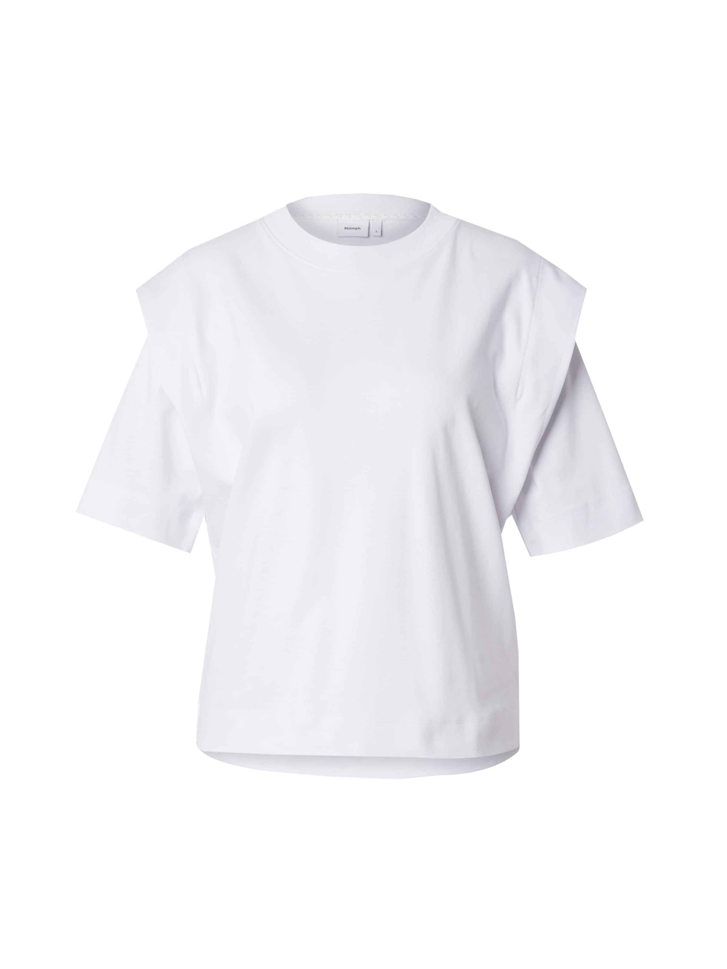 NÜMPH Shirt 'CORALEE' in White: front