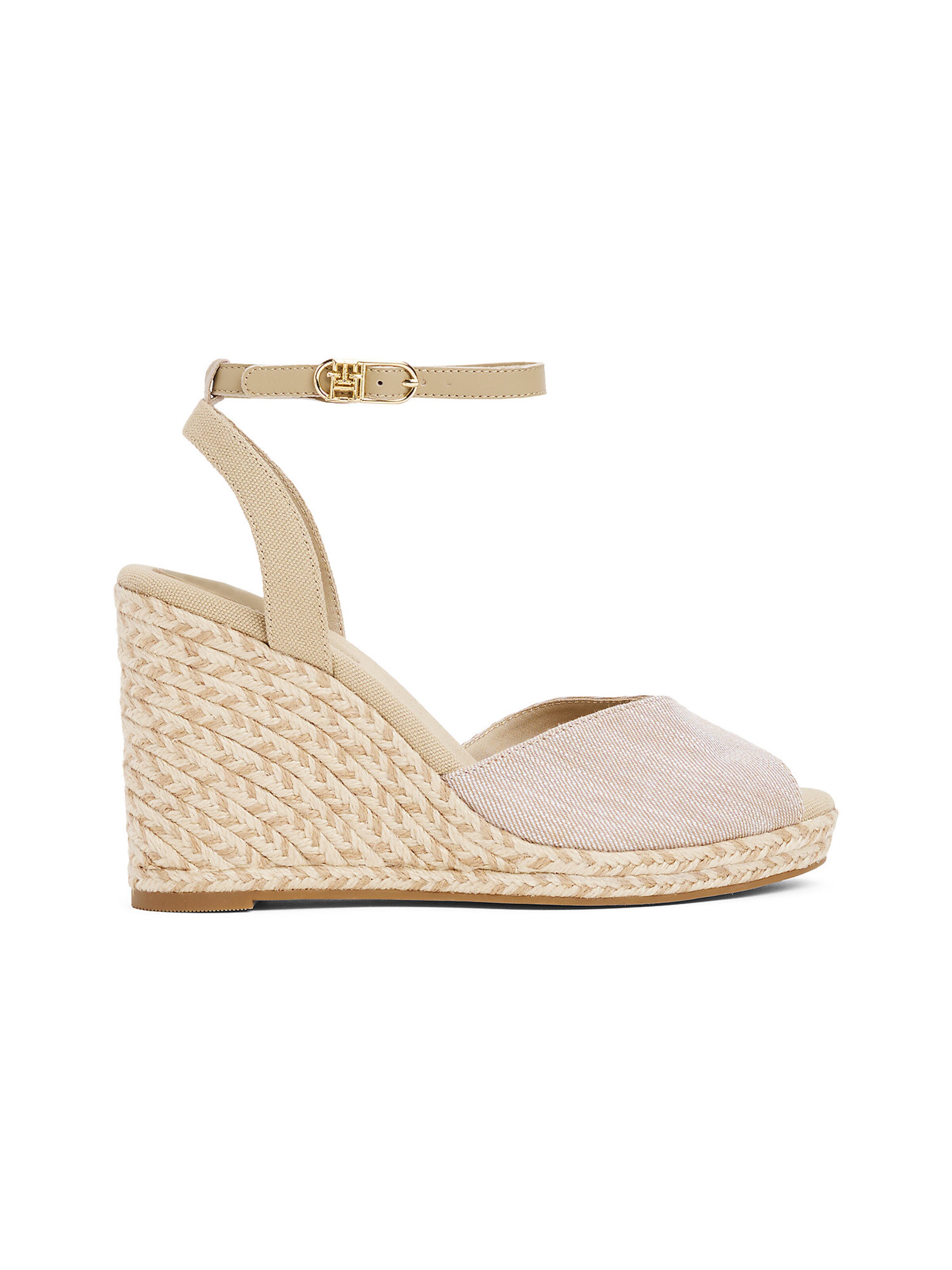 TOMMY HILFIGER Sandale in Beige