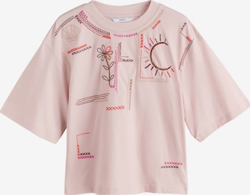 rožinė Next Marškinėliai: priekis