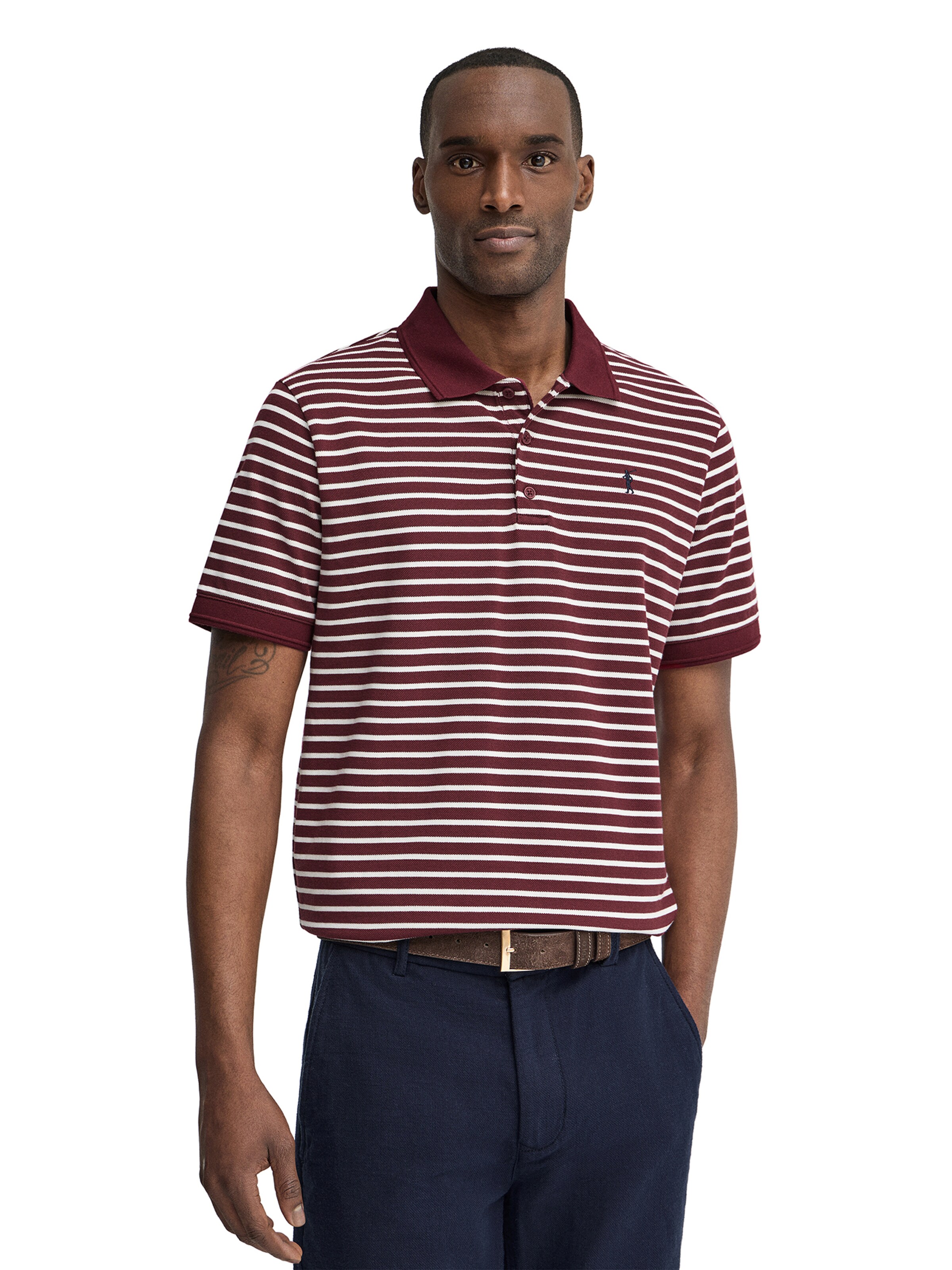 Polo Club Shirt in Red: front