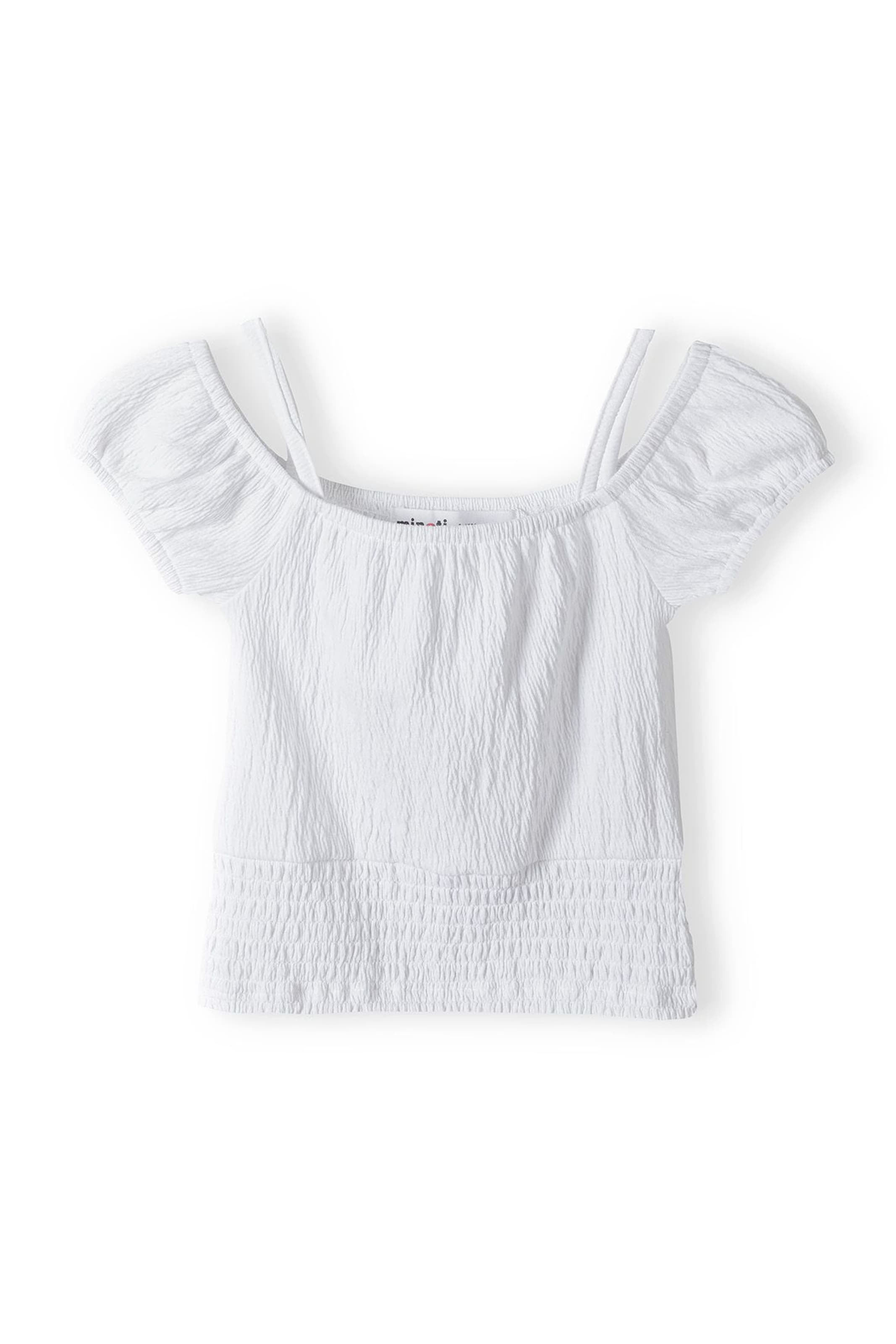 MINOTI - Blusa en blanco: frente