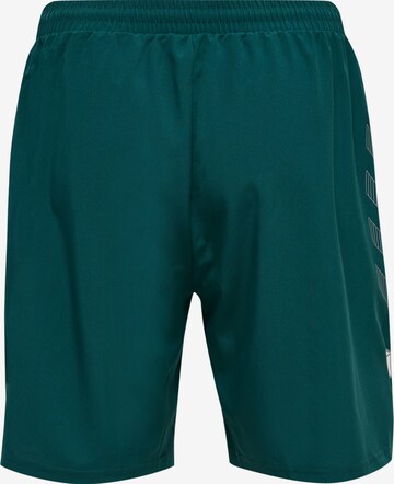 Regular Pantalon de sport 'Move Grid' Hummel en vert