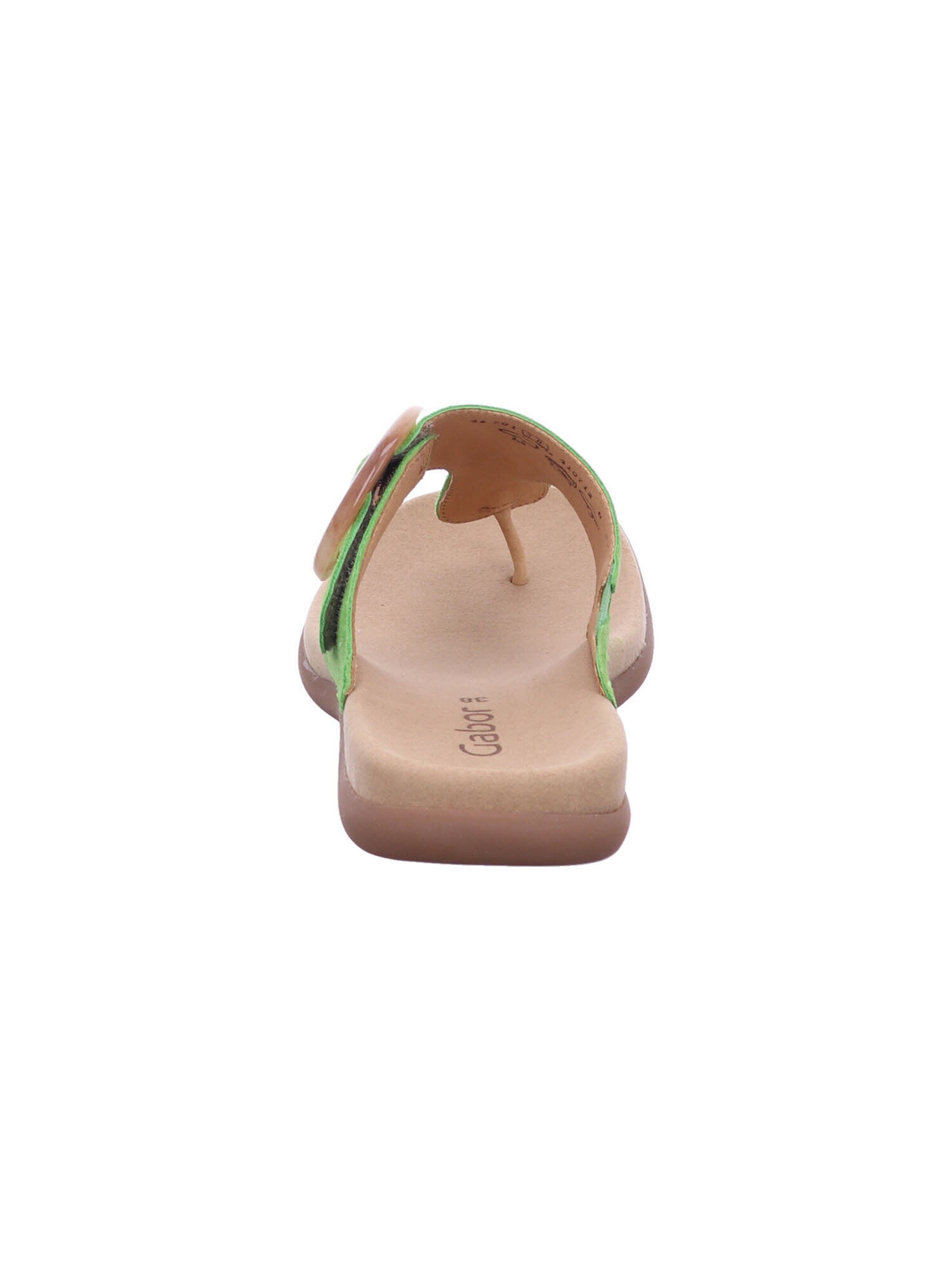 GABOR Teenslipper 'Dianette' in Groen