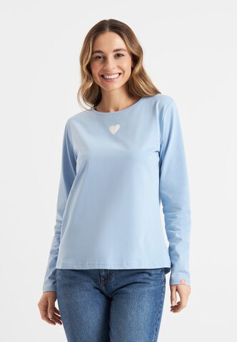 Frieda & Freddies NY Shirt in Blue: front