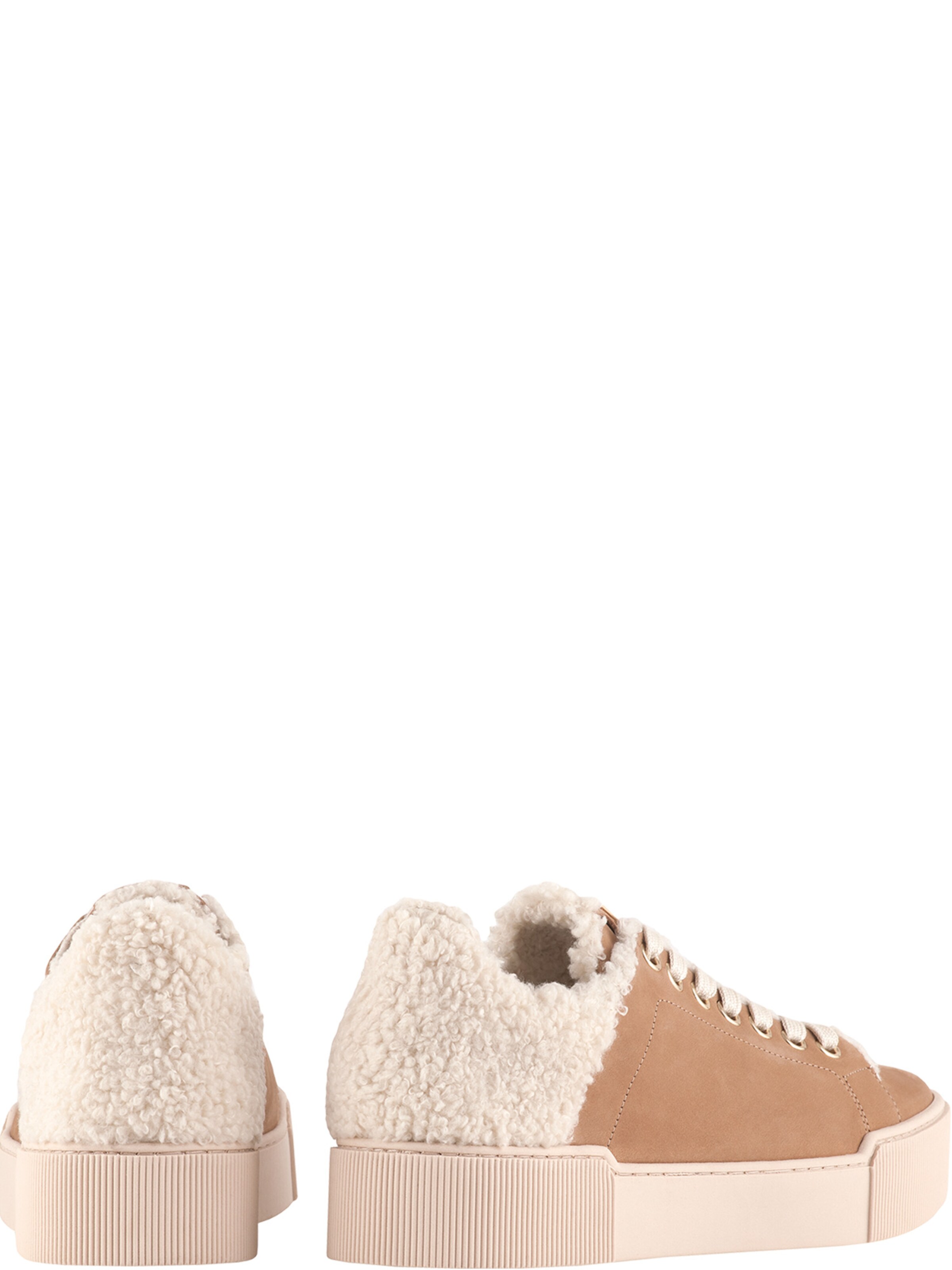 Högl Sneakers laag ' FLUFFY ' in Bruin