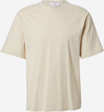 DAN FOX APPAREL Shirt 'Falk' in Beige: voorkant