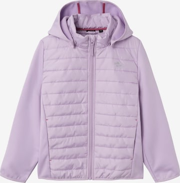NAME IT Outdoor jacket in Purple: front
