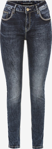 CIPO & BAXX Slimfit Jeans in Blau: Vorderseite