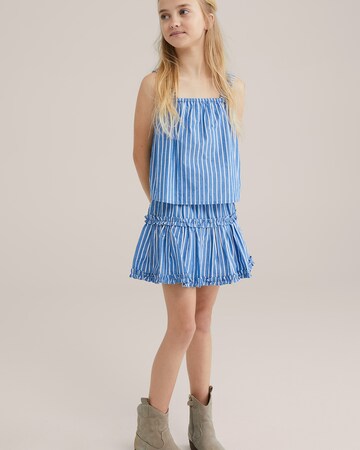 Jupe WE Fashion en bleu
