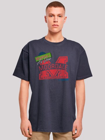 F4NT4STIC Shirt in Blue: front