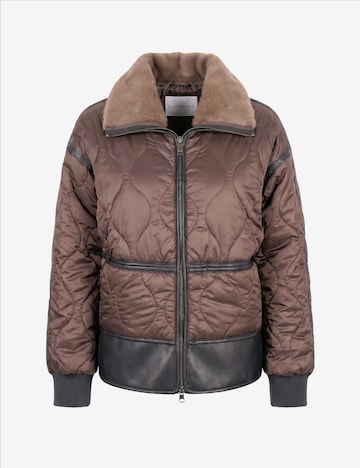 BLONDE No. 8 Jacke 'Mara' in Braun: Vorderseite
