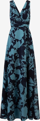 Robe de soirée Kraimod en bleu : devant