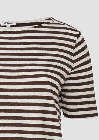 T-shirt s.Oliver en marron