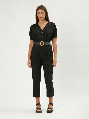 Tuta jumpsuit di Influencer in nero