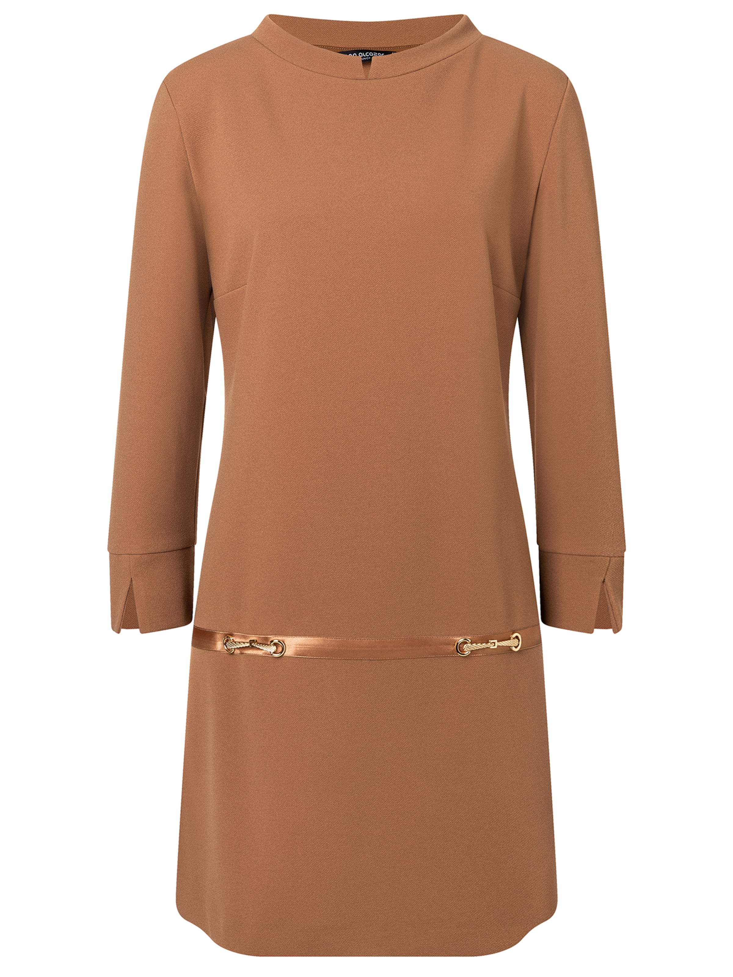 Robe 'Sigly' Ana Alcazar en marron : devant