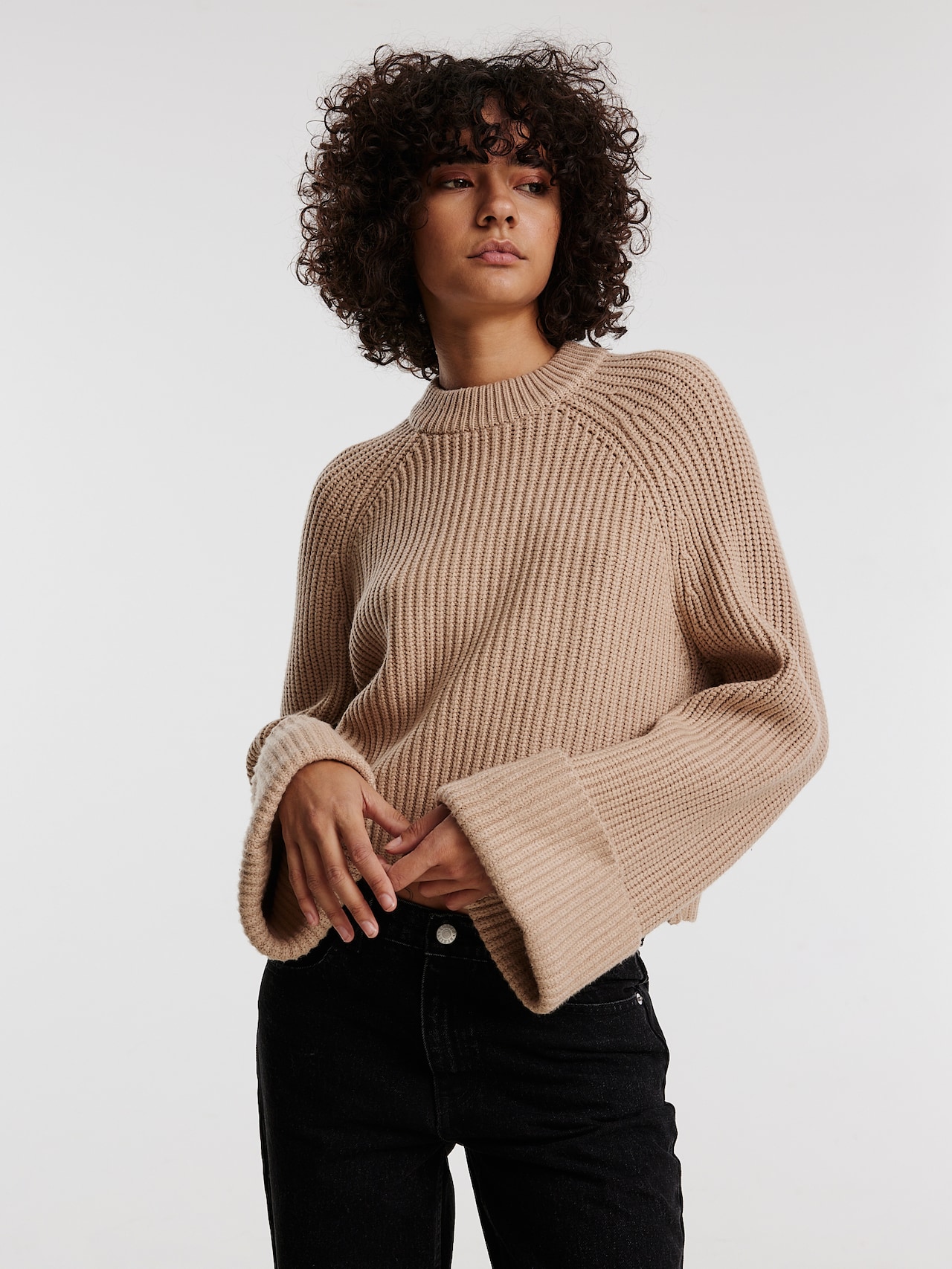 EDITED Pullover 'Brittany' beige
