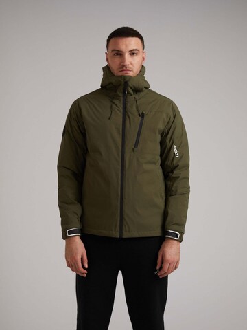 JACK1T Weatherproof jacket ' Stratus ' in Green: front