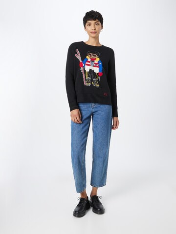 Polo Ralph Lauren Sweater 'SKI BEAR' in Black