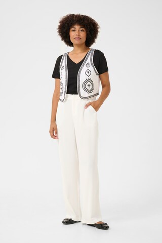 Gilet 'CRManju' Cream en blanc